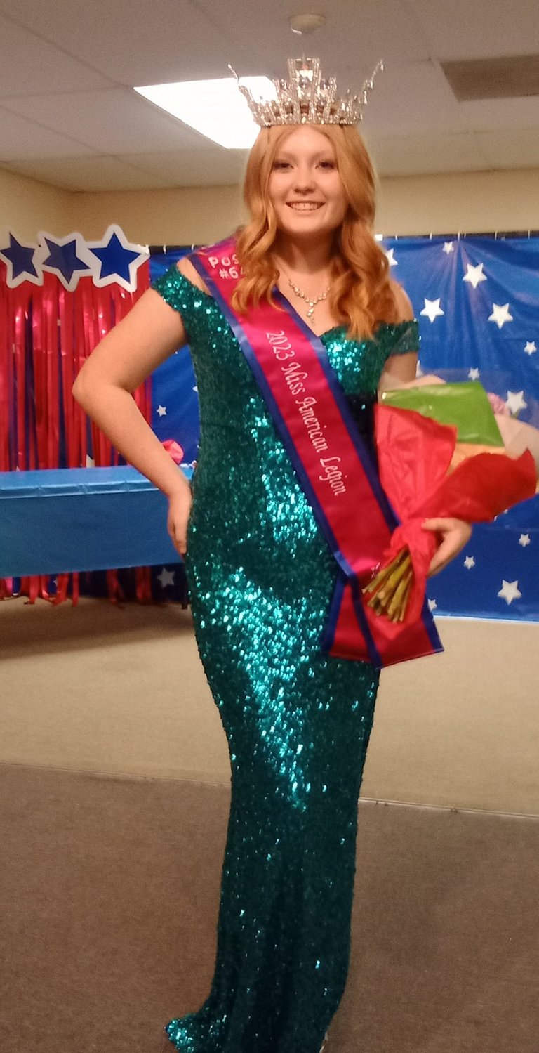 American Legion Post #64 is honored to introduce the 2023 Miss American Legion, post #64, TAYLOR ARNOLD! Congratulations! We are all proud to have Taylor represent the Okeechobee Community and The American Legion. For the next year, Taylor will attend events, ride in parades, give back to her community, and much more!